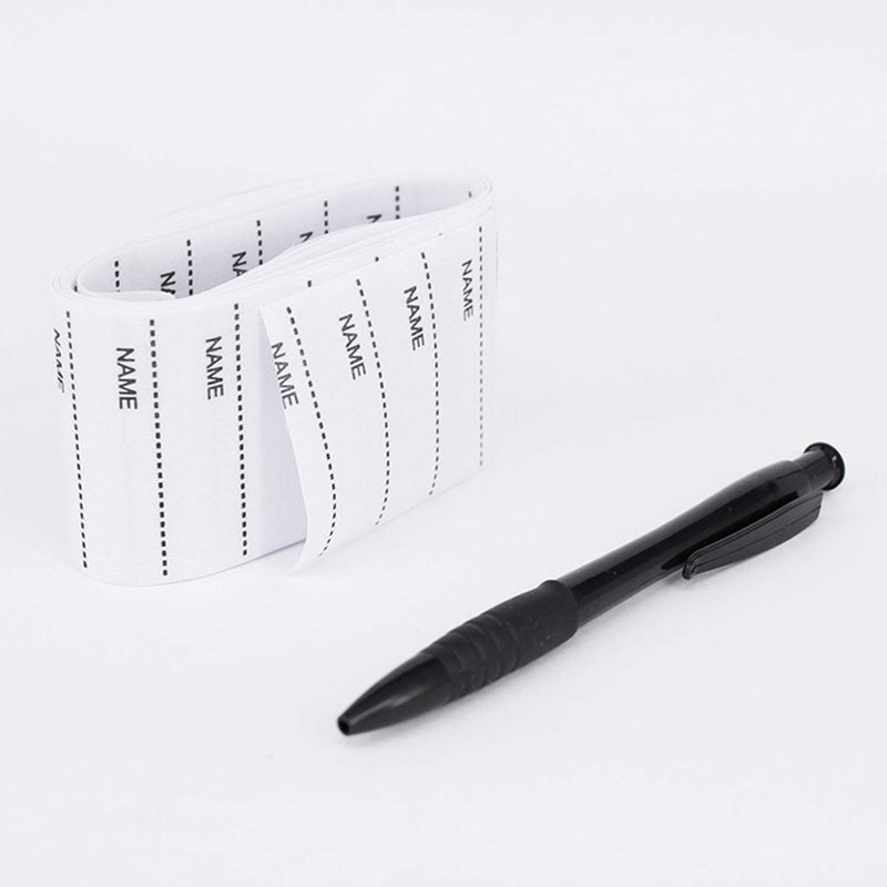 Lind Kitchen 200pcs Name Labels Tags Fabric Custom Clothing Writable Garment Labels Marker Clothes Sewing Accessories for School - Image 4